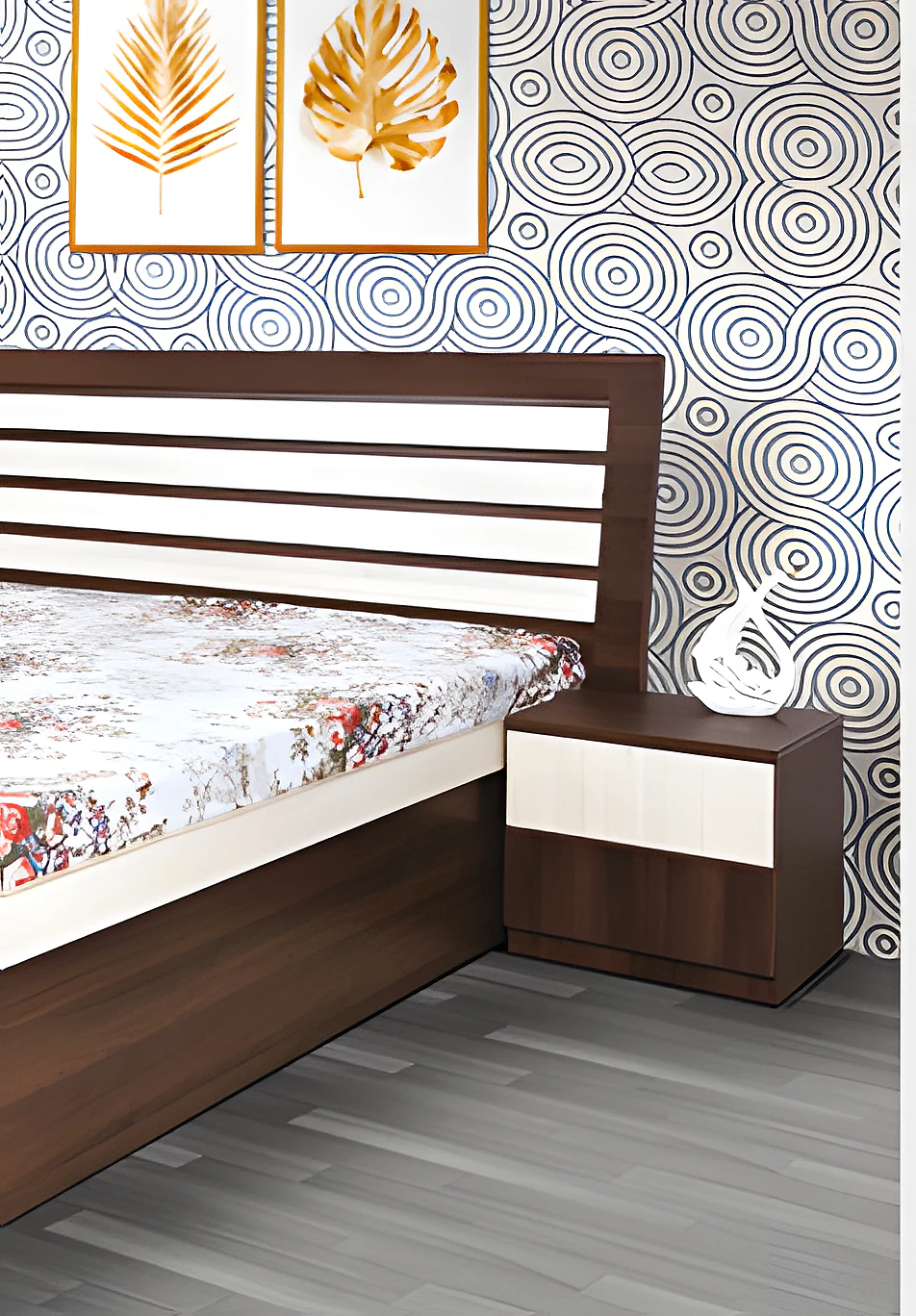 Linea Bed Side Table 2 Drawer