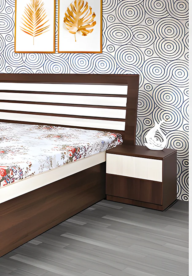 Linea Bed Side Table 2 Drawer