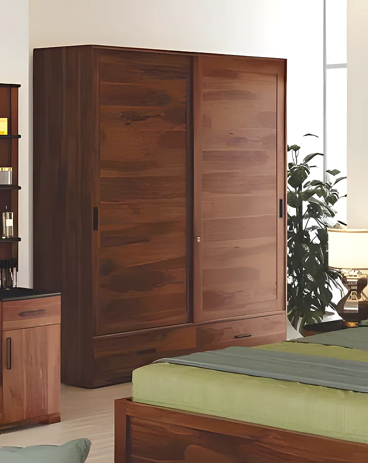 Maximus Woodland Sliding 2 Door Wardrobe