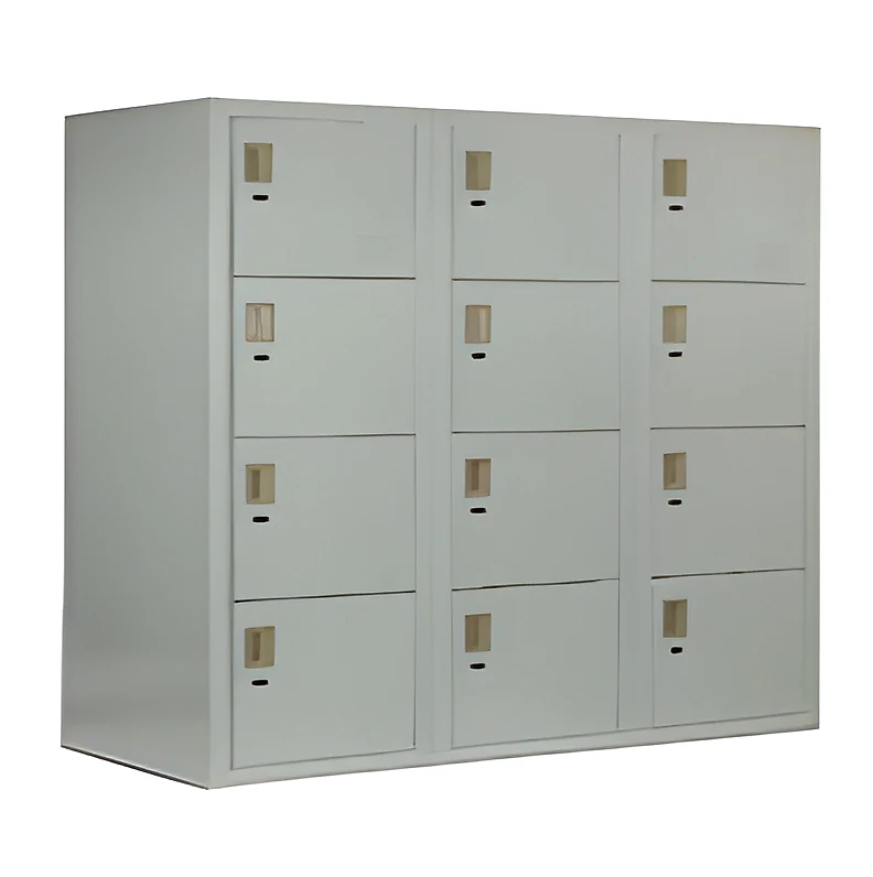 Metal Locker Unit 4 Shutter Wt LEVELLER