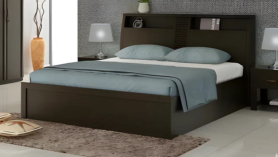 Monarch King Bed 3 4TH Lift on Storage