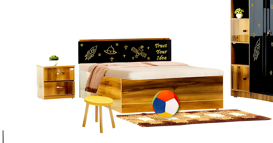 Nasa Kids Bed (King) (Queen)