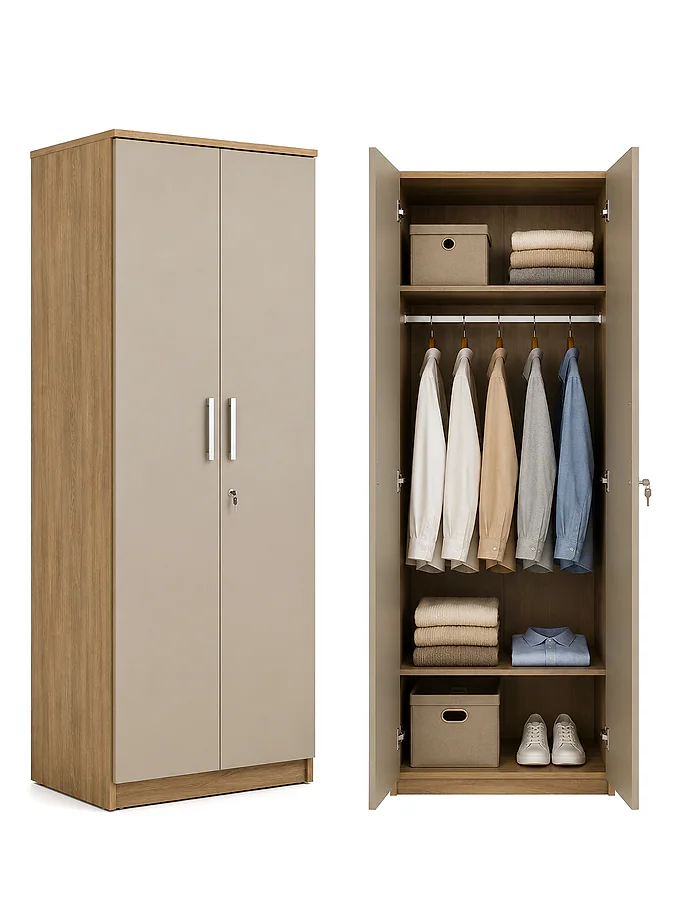 Nester 2 Door Wardrobe