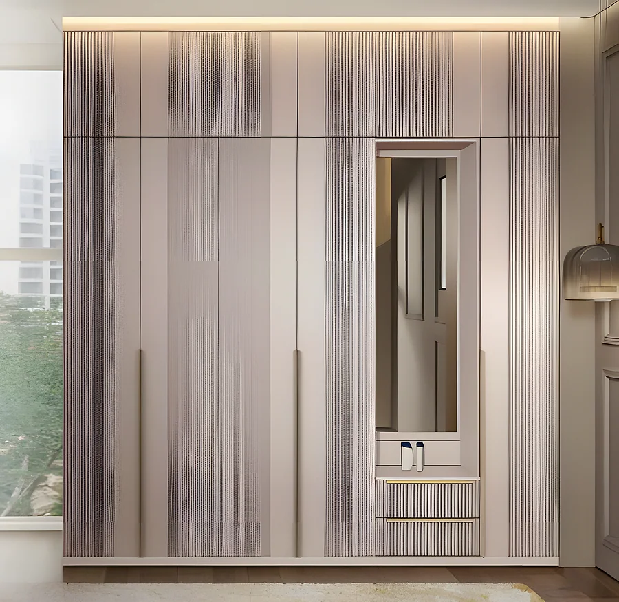 MAX wardrobe with all combinations( 900+900+600+450)=2850 mm length W/O LOFT