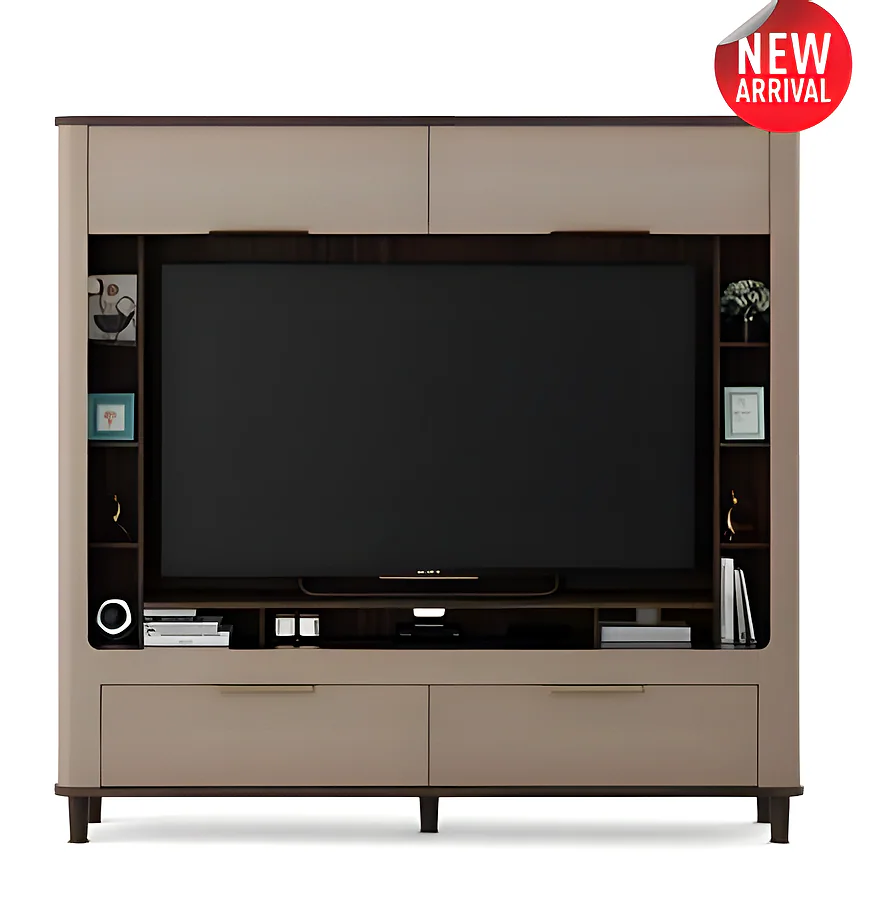 TV Wall Unit Starlet- Stone Grey