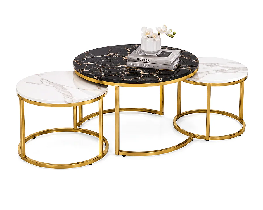 Nesting 3 in 1 - Round (31, 24 & 24) Composite Italian Top
