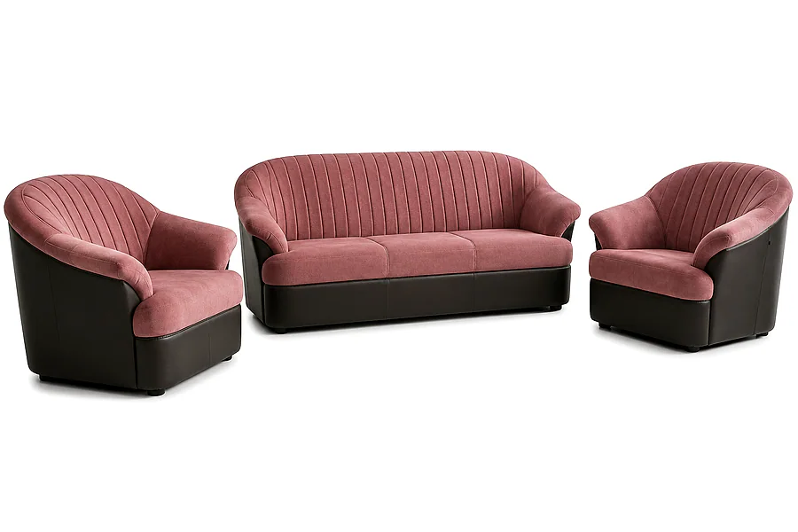 New Tuxedo Fabric Sofa Set (3+1+1)