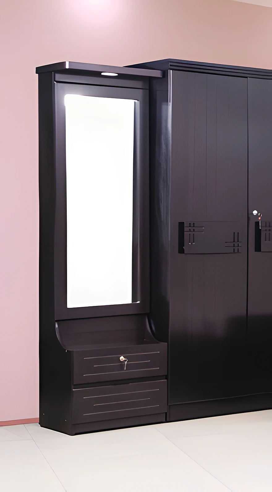 Cosmo Nia Dresser With Storage (Cosmo Set)