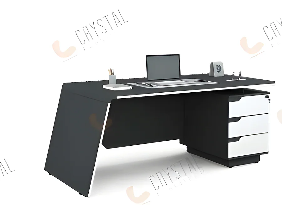 Nipun Office Table with 3 Drawer