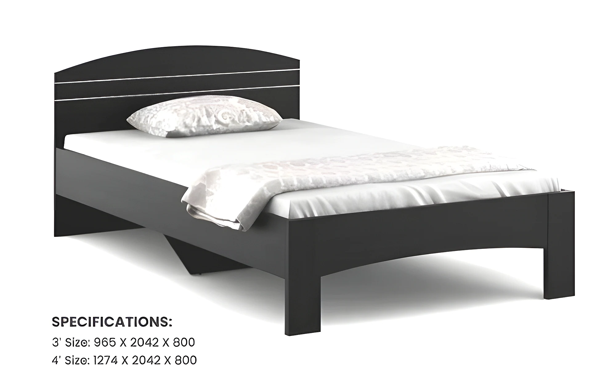 Noble 4 Ft Bed