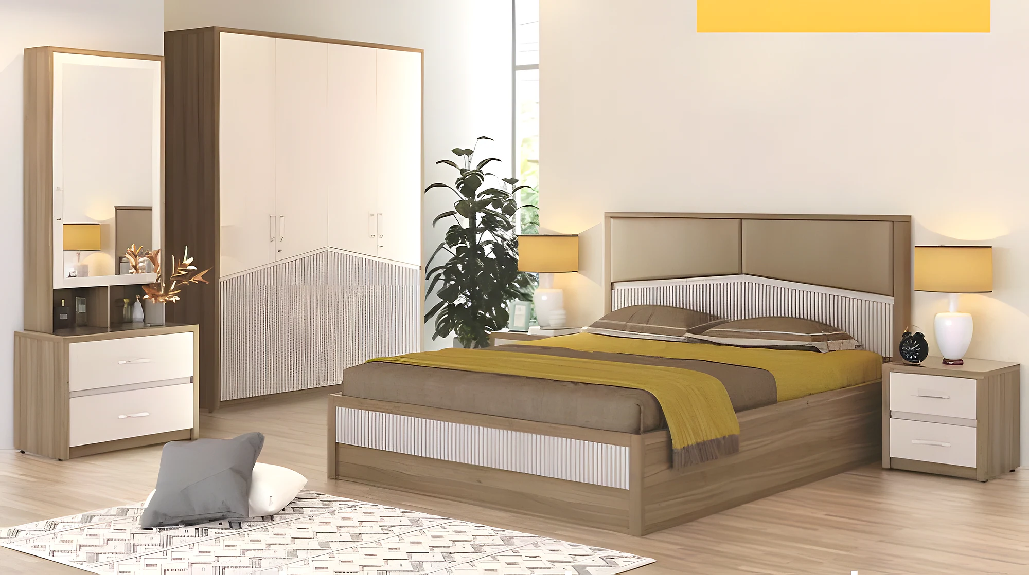 Nora King Bed Set