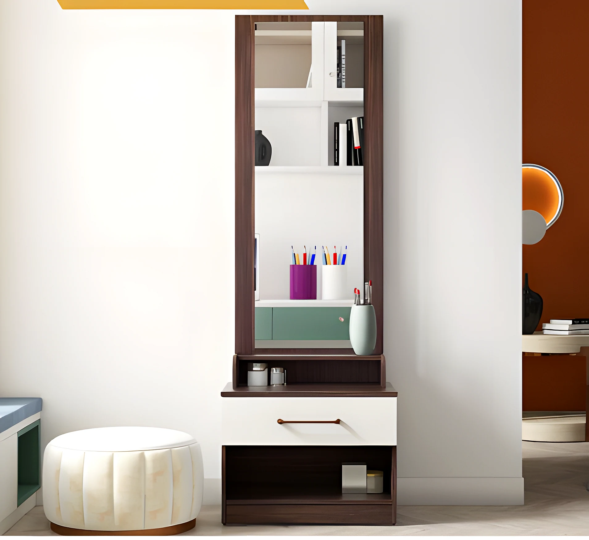 Olive Dressing Table