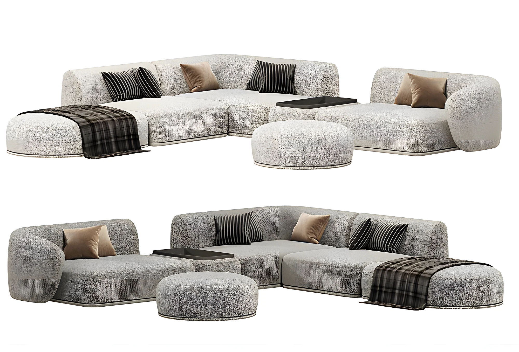 ORION L Shape Sofa (3+CR+2)