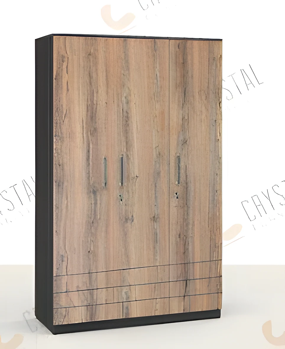 Ozon Full Height Storage with Three Shelf in 25 MM 2 Shutter
