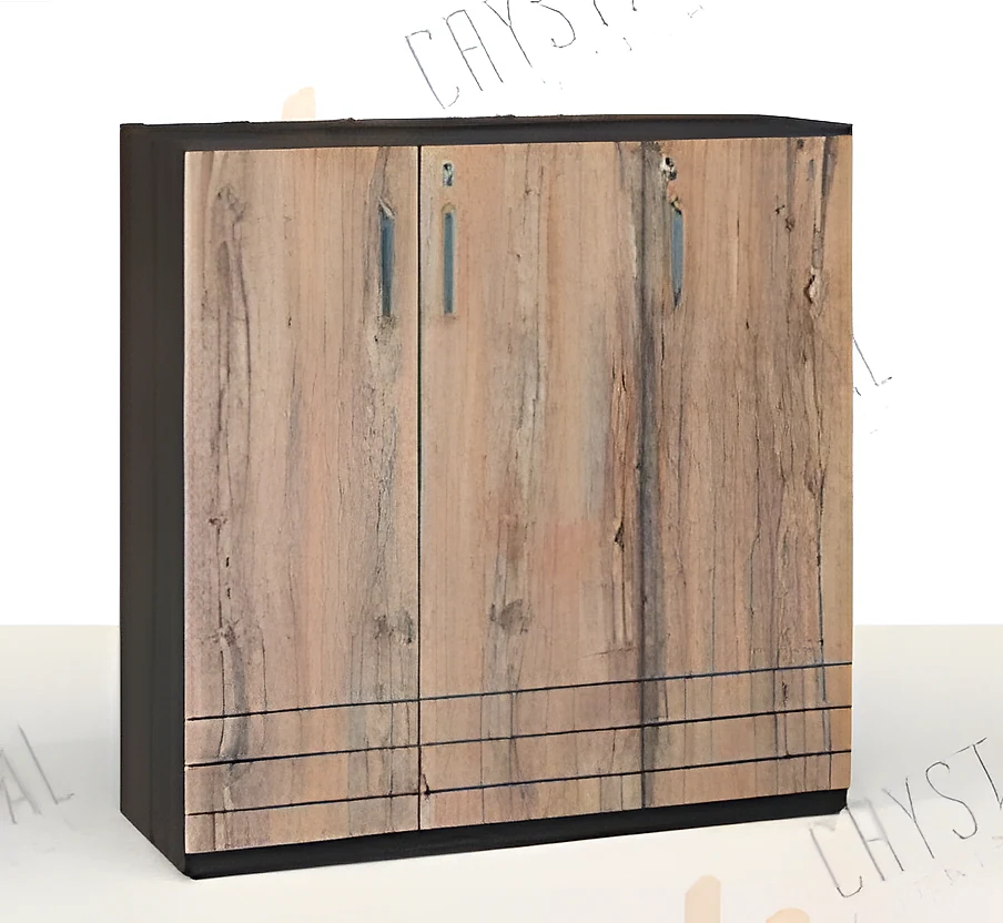 Ozon Mid Height Storage with 25 MM Shelf 3 Shutter