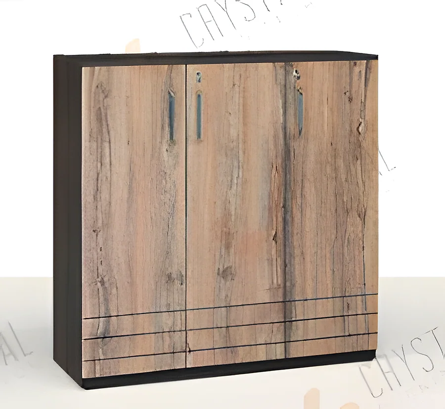 Ozon Mid Height Storage with 25 MM Shelf 3 Shutter