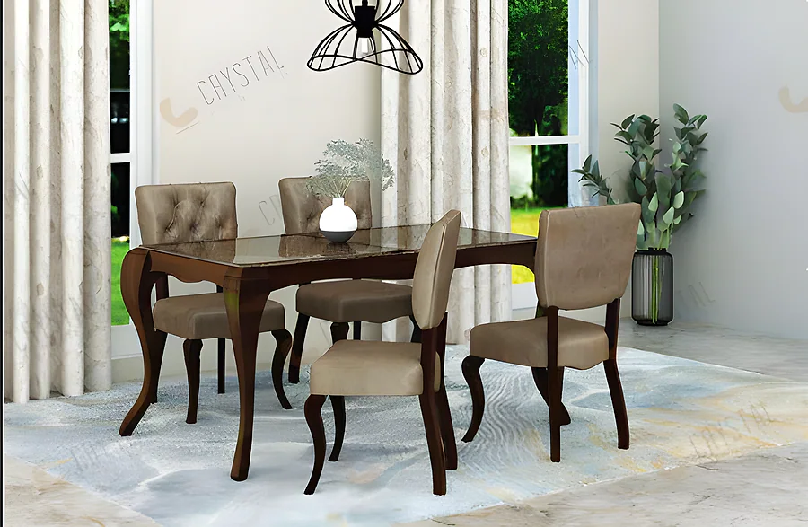 Dinning with Glass Top