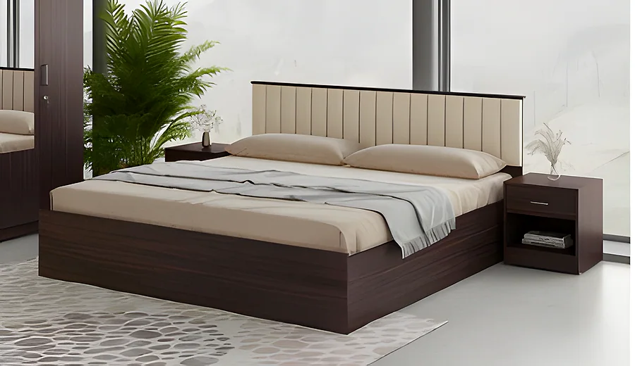Prime King Bed with Box Storage