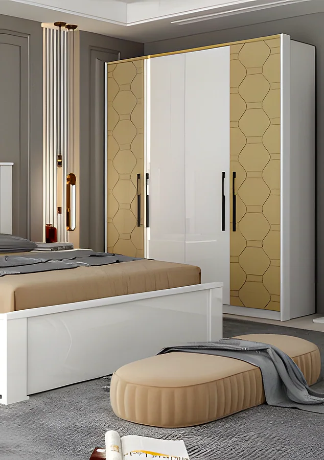 Robert 4 Door WARDROBE