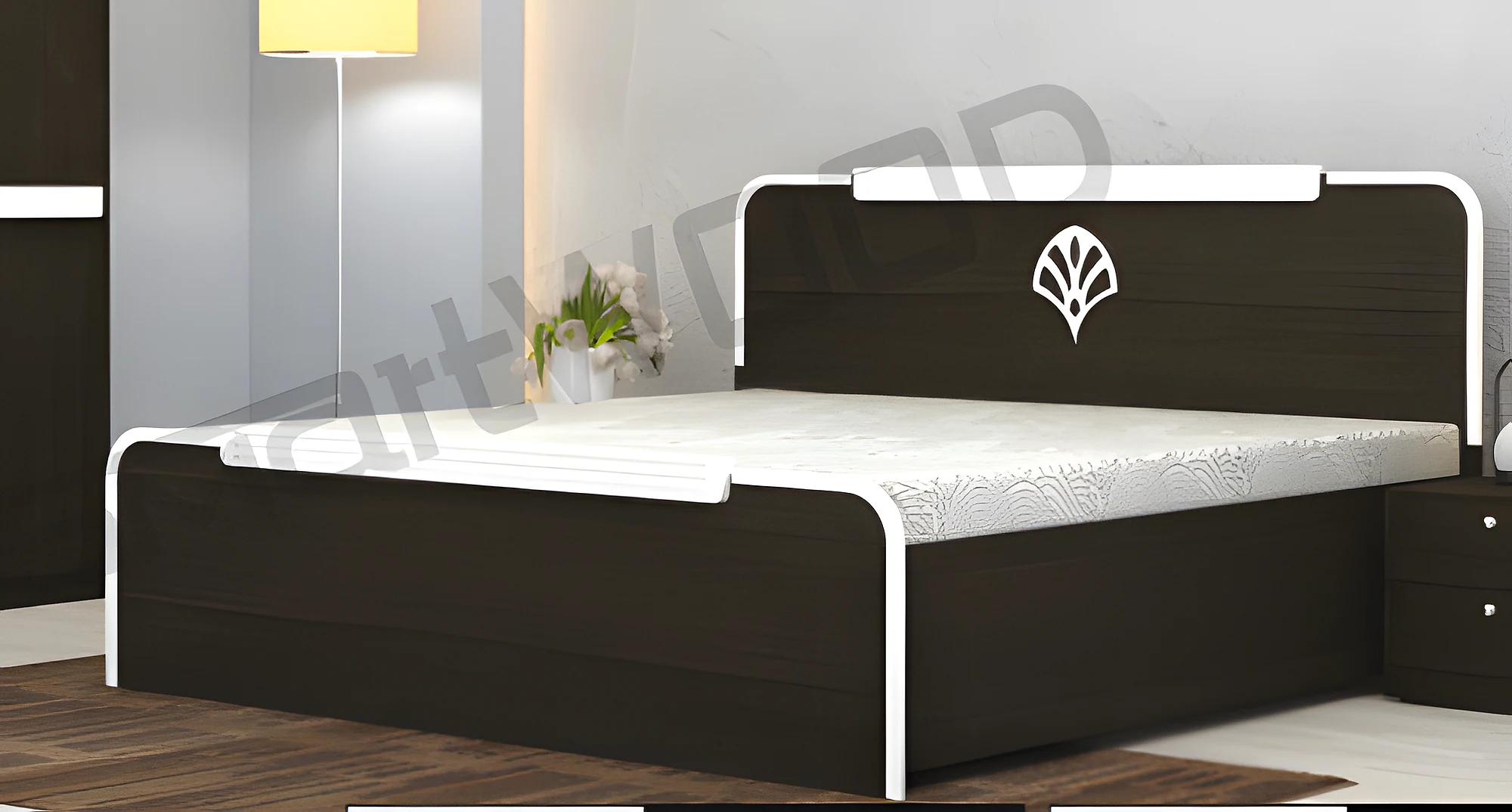 Roger Hd King Bed 7872