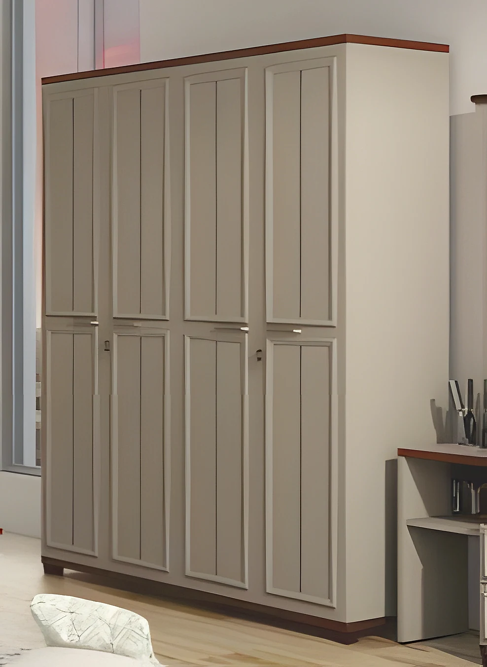 Sahara 4 Door Wardrobe
