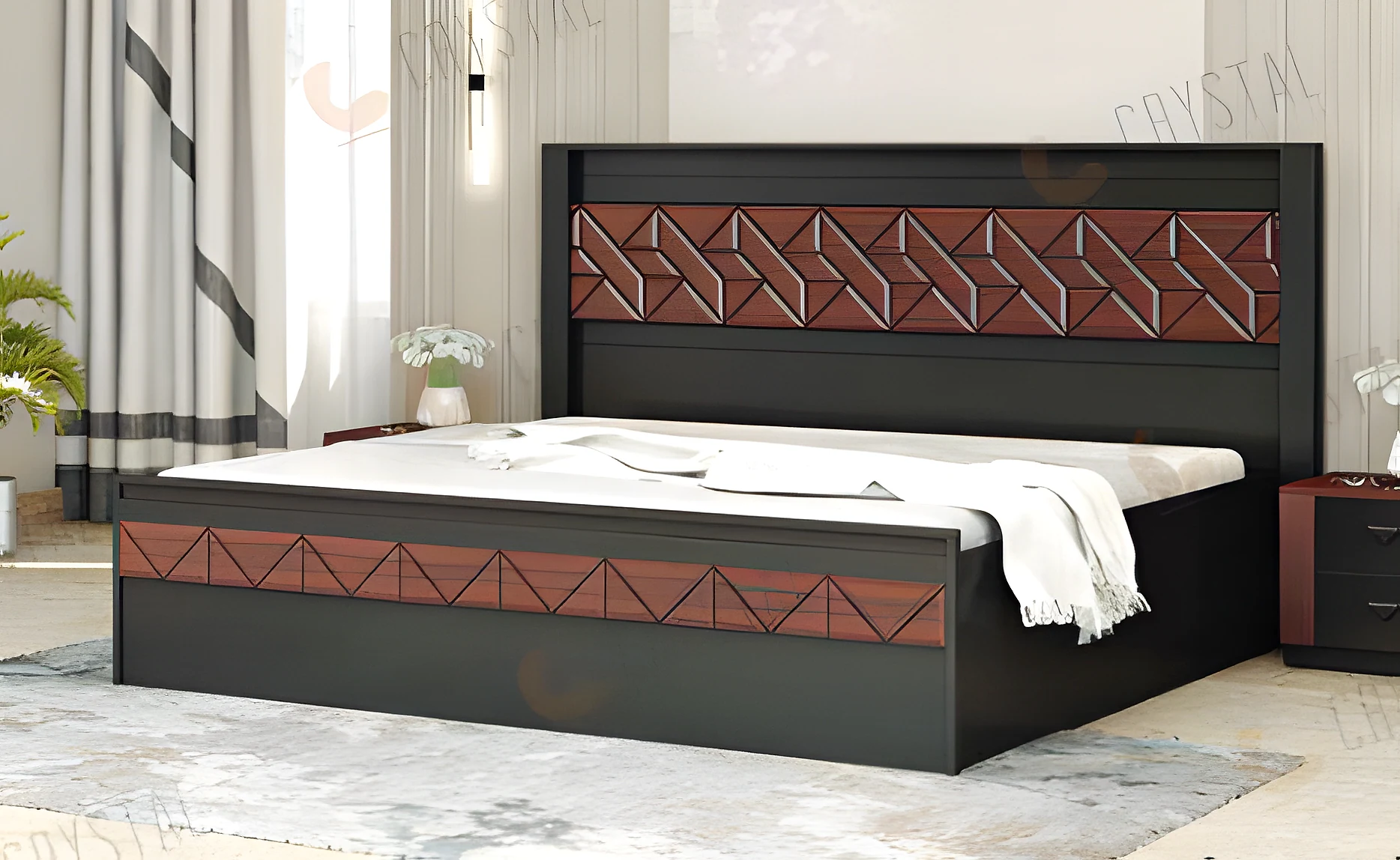Bed with Top Storage(202.5 TS)