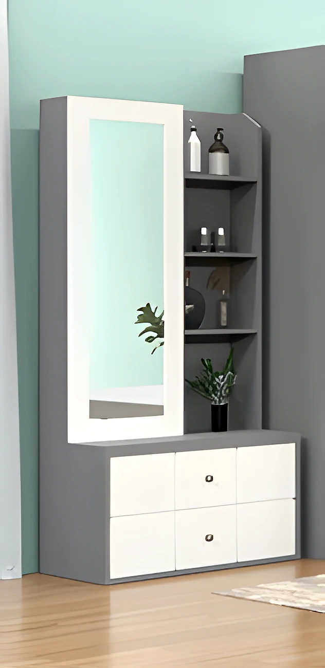 Sepia Dresser With Storage