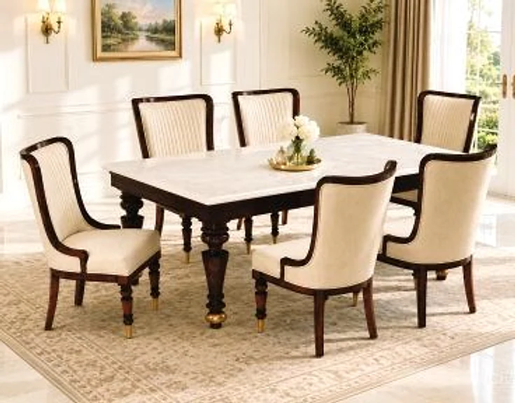 SMD-15 Dining Set — 1+6 Seater