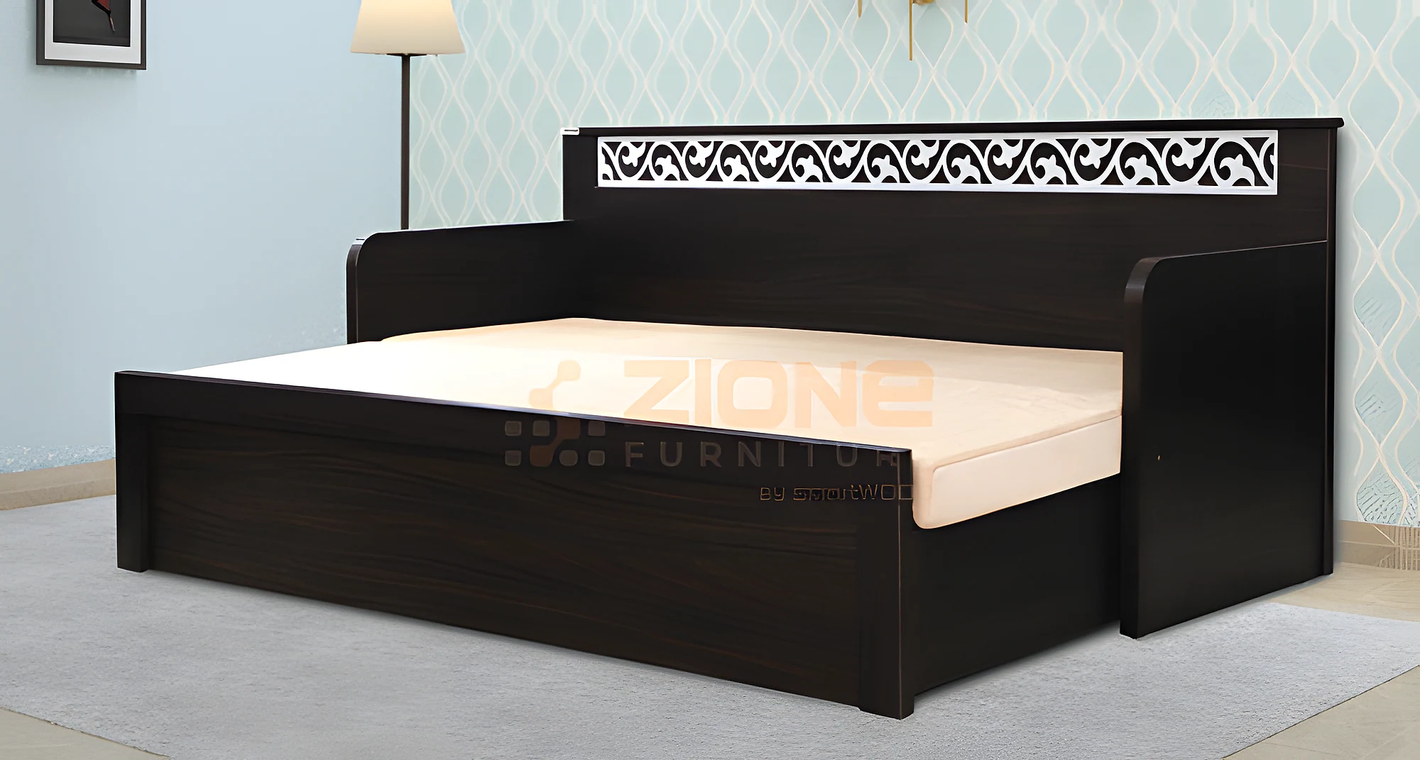 Sofa Cum Bed Top Storage with Mattress (PLPB)