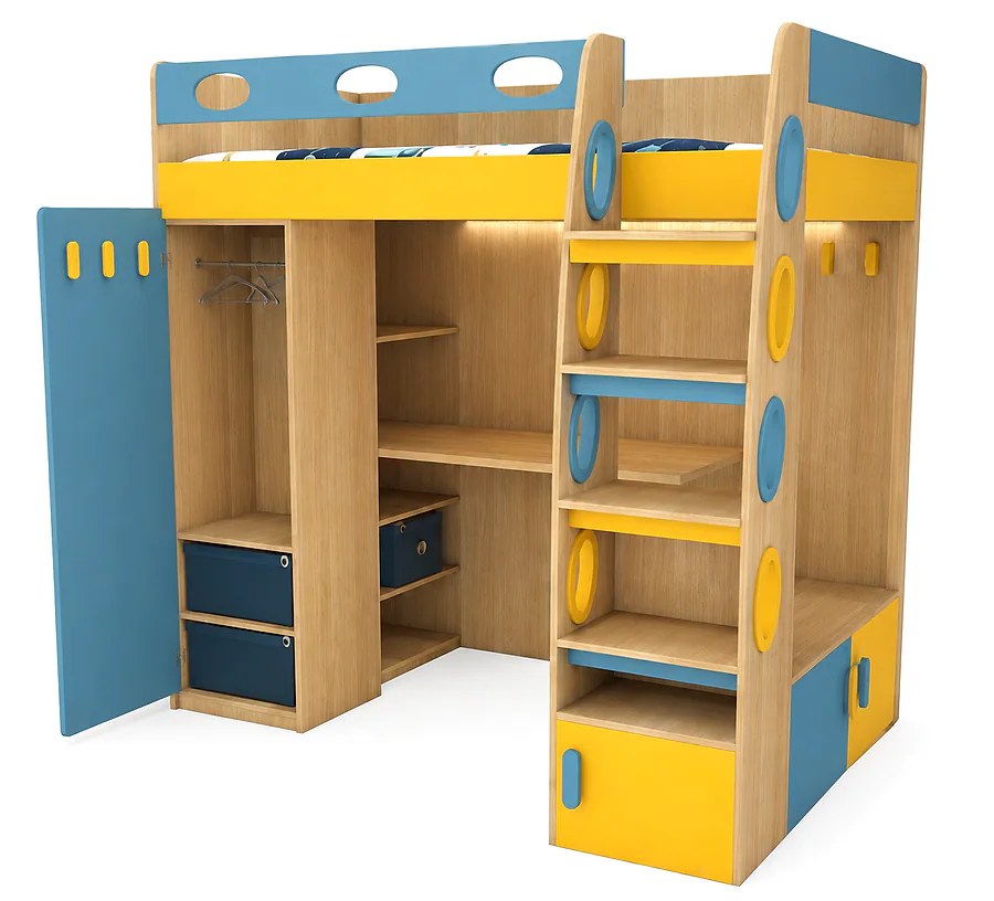 Space Multipurpose Climb Bed