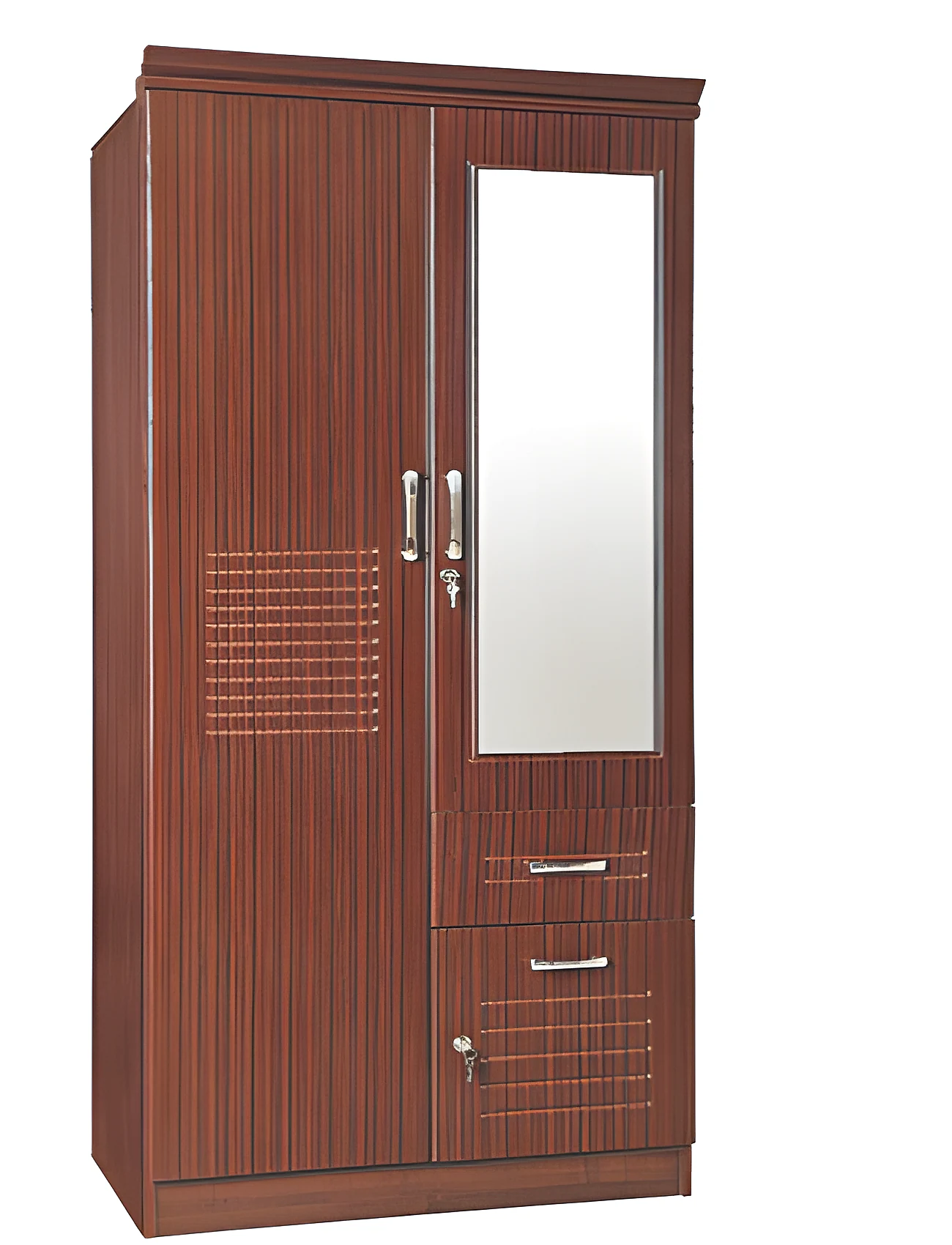 Strip (185) 2 Door Wardrobe (1950X520X800)