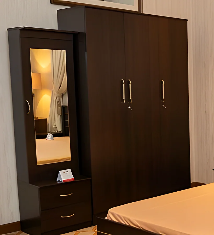 Thai Iris 3 Door Wardrobe