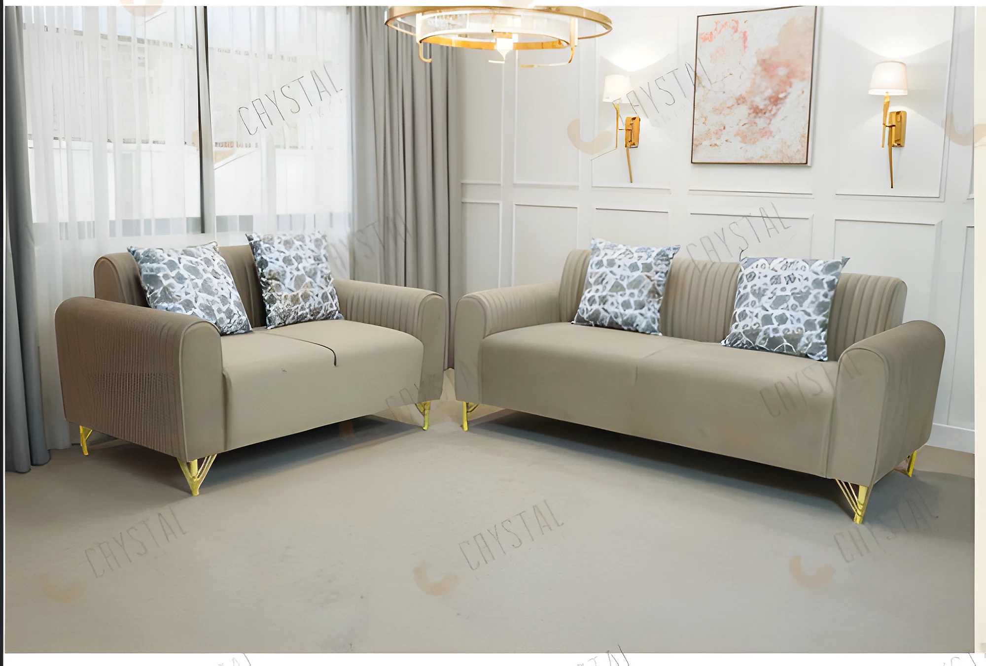 Treasure 3+2+1 Sofa Set