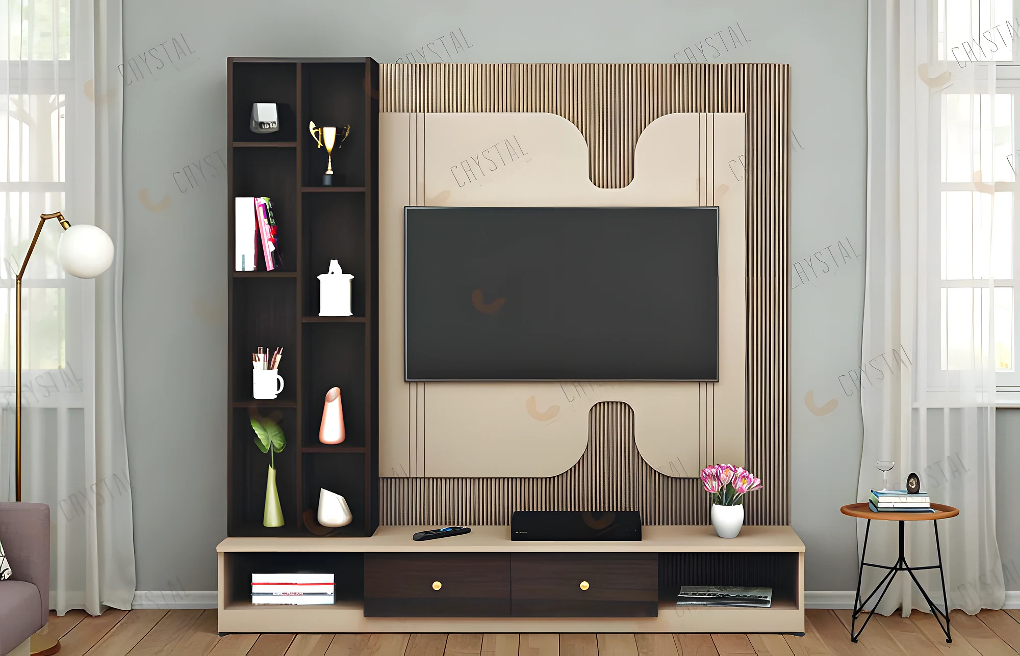 TV Unit- Curveo