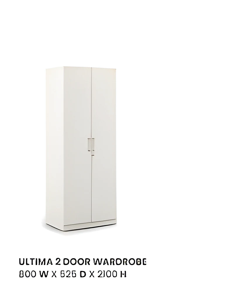 Ultima 2 Door Wardrobe
