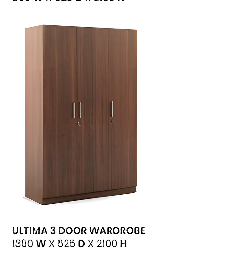 Ultima 3 Door Wardrobe