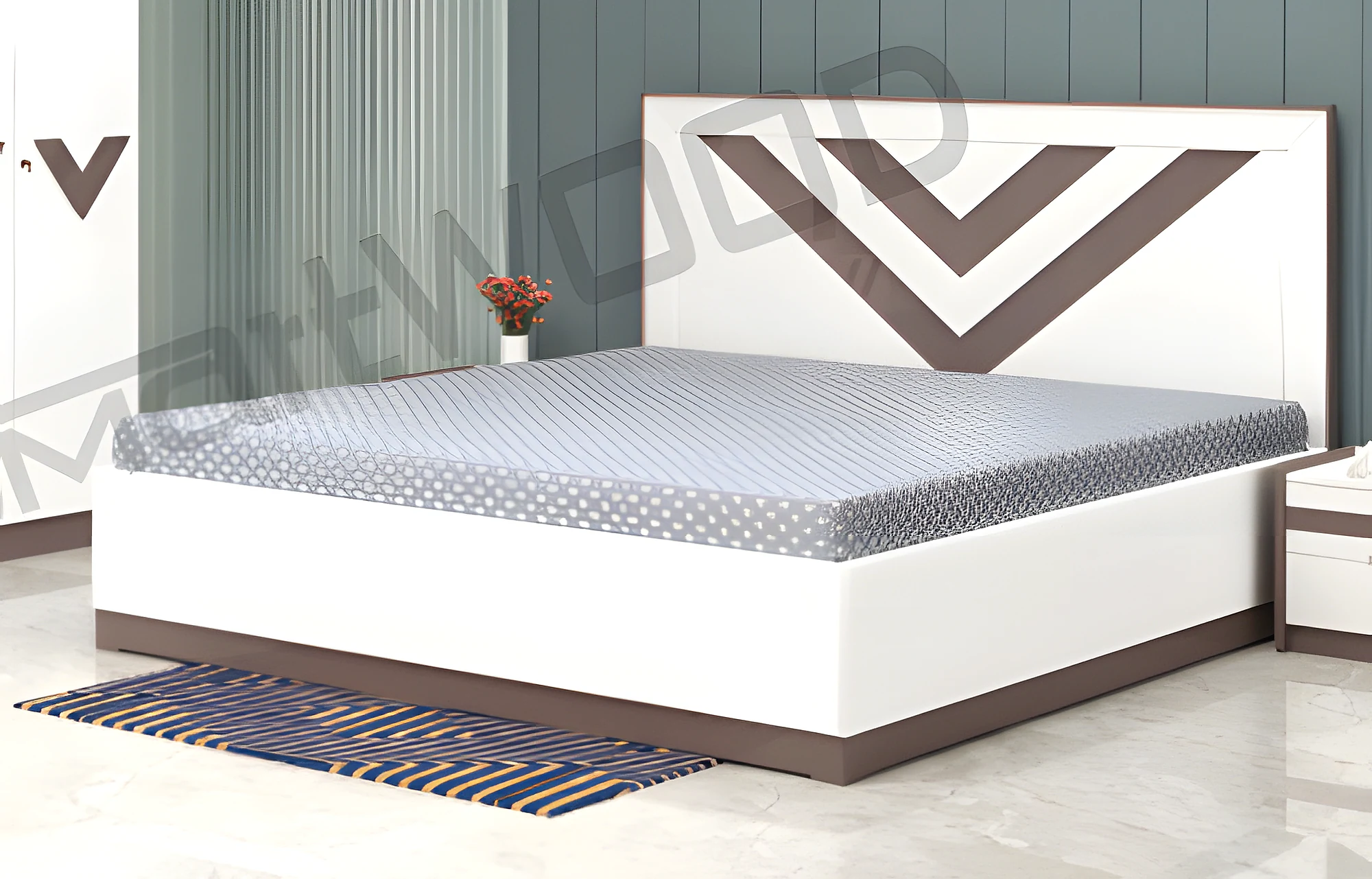 Valente Full Hd King Bed 7872