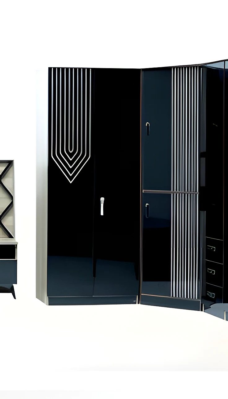 Vellix Corner Wardrobe