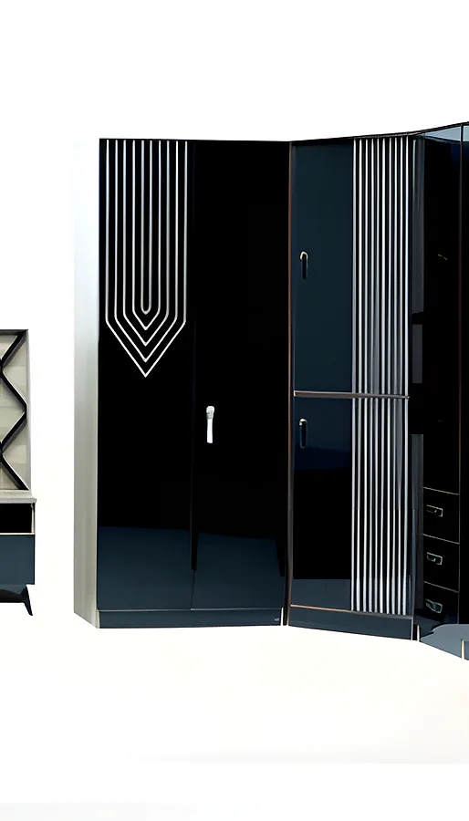 Vellix Corner Wardrobe