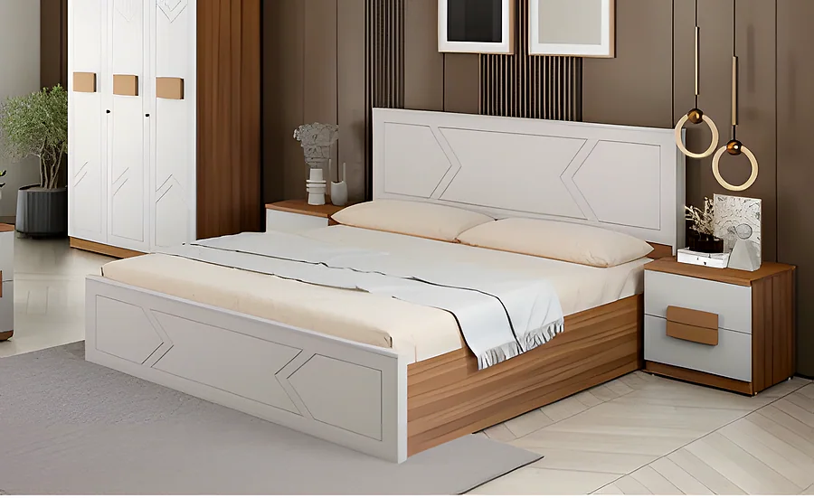 Victor Queen Bed with Box Storage