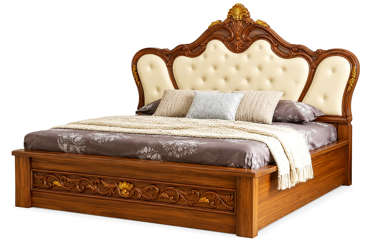 Victoria King Size Bed (7872)