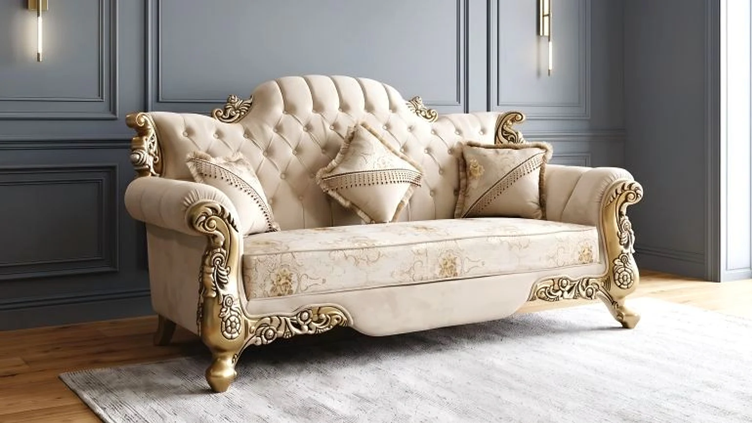 Victoria Sofa Set (CSF-13) — 3+2+2