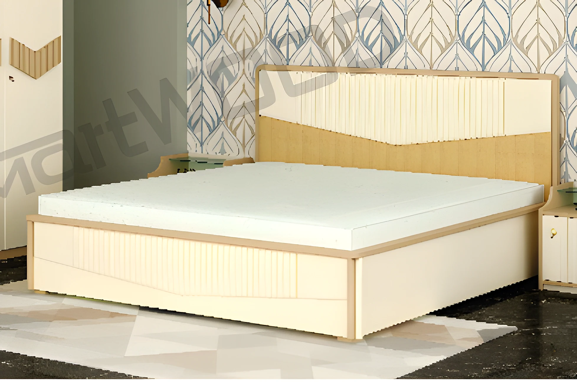 Vinca Full Hd King Bed 7872