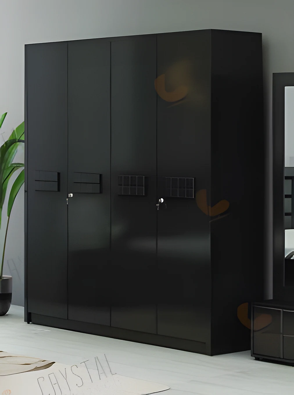 Wardrobe 4 Door