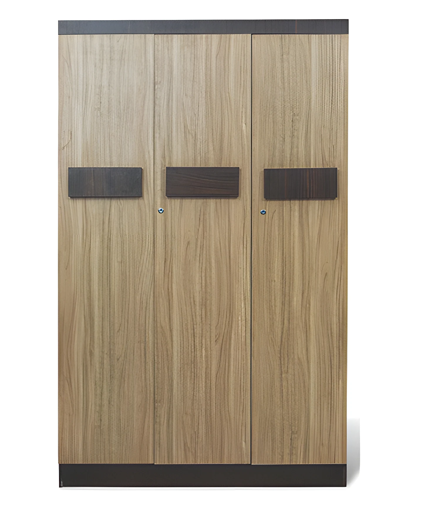 Wallnut (194) 3 Door Wardrobe (1950X520X1200)