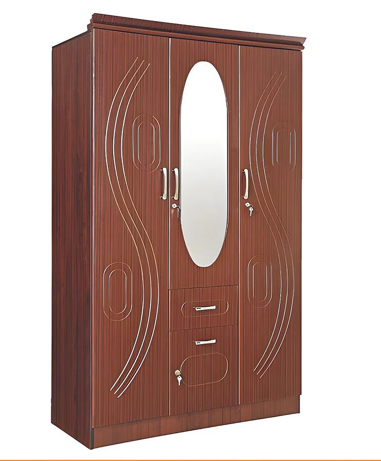 Wave (184) 3 Door Wardrobe (1950X520X1200)