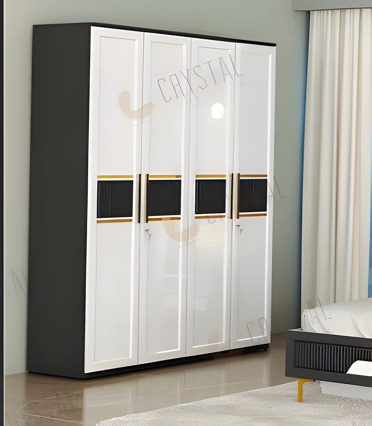 Wardrobe 4 Door
